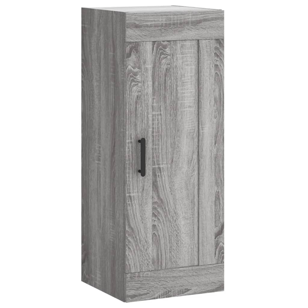 Buffet haut Sonoma gris 34,5x34x180 cm Bois d'ingénierie - XIOS
