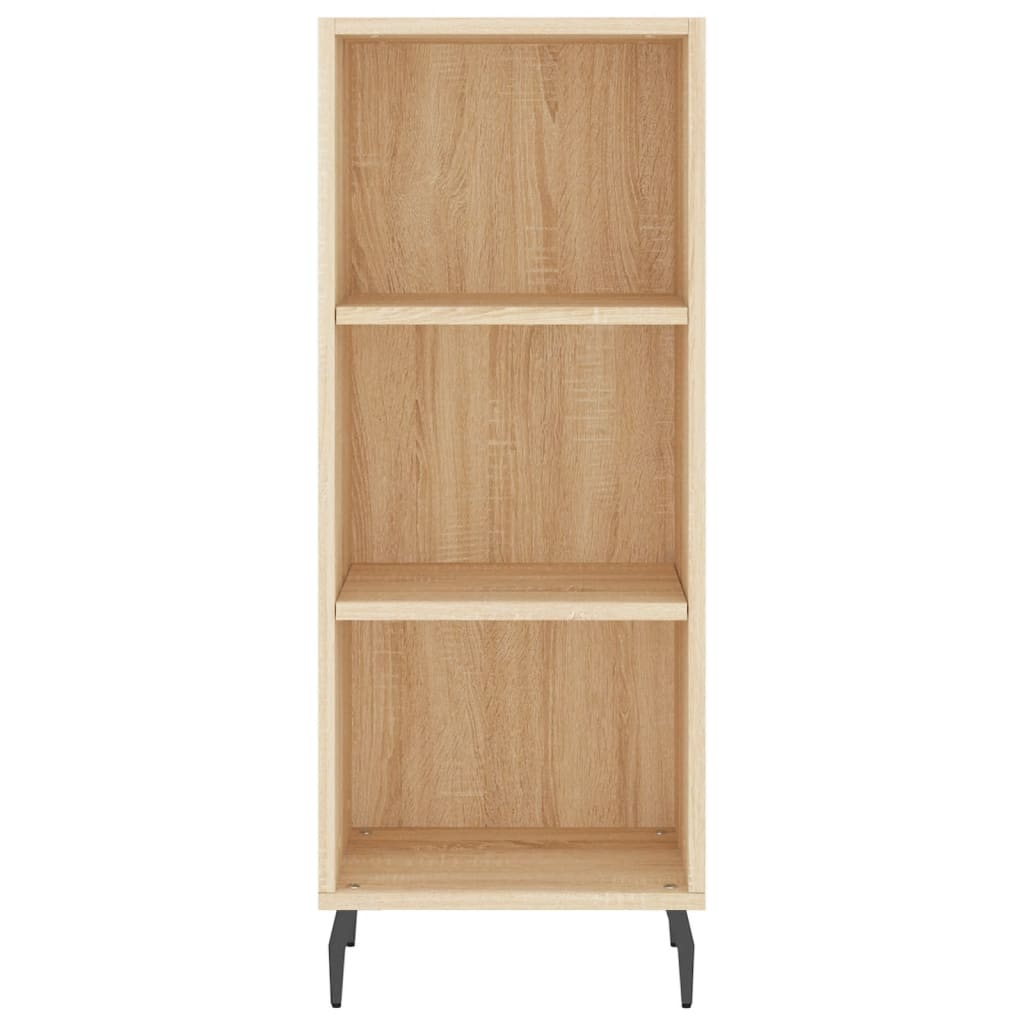 Buffet haut Chêne sonoma 34,5x34x180 cm Bois d'ingénierie - XIOS