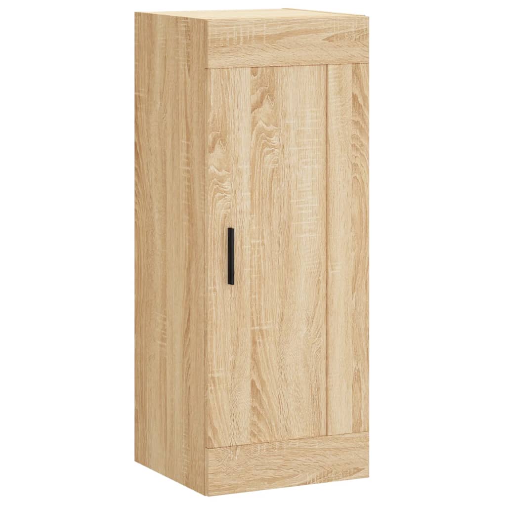Buffet haut Chêne sonoma 34,5x34x180 cm Bois d'ingénierie - XIOS
