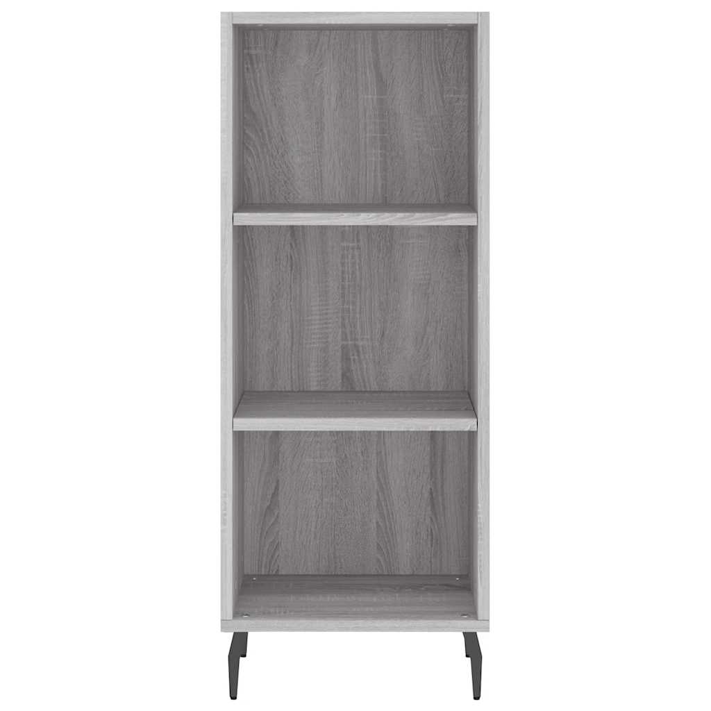 Buffet haut Sonoma gris 34,5x34x180 cm Bois d'ingénierie - XIOS