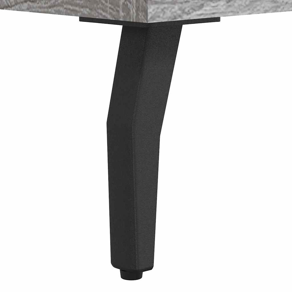 Buffet haut Sonoma gris 34,5x34x180 cm Bois d'ingénierie - XIOS