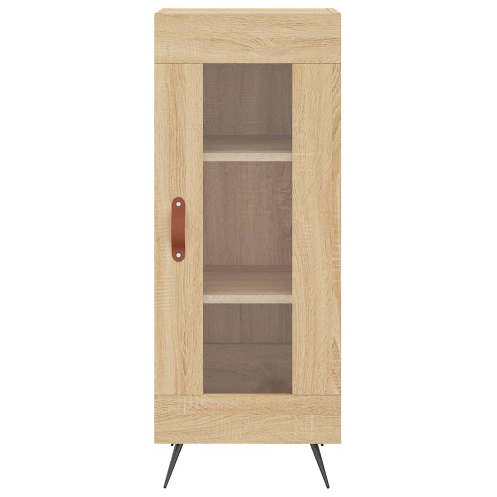 Buffet haut Chêne sonoma 34,5x34x180 cm Bois d'ingénierie - XIOS