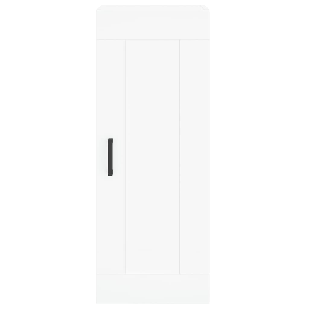 Buffet haut Blanc 34,5x34x180 cm Bois d'ingénierie - XIOS