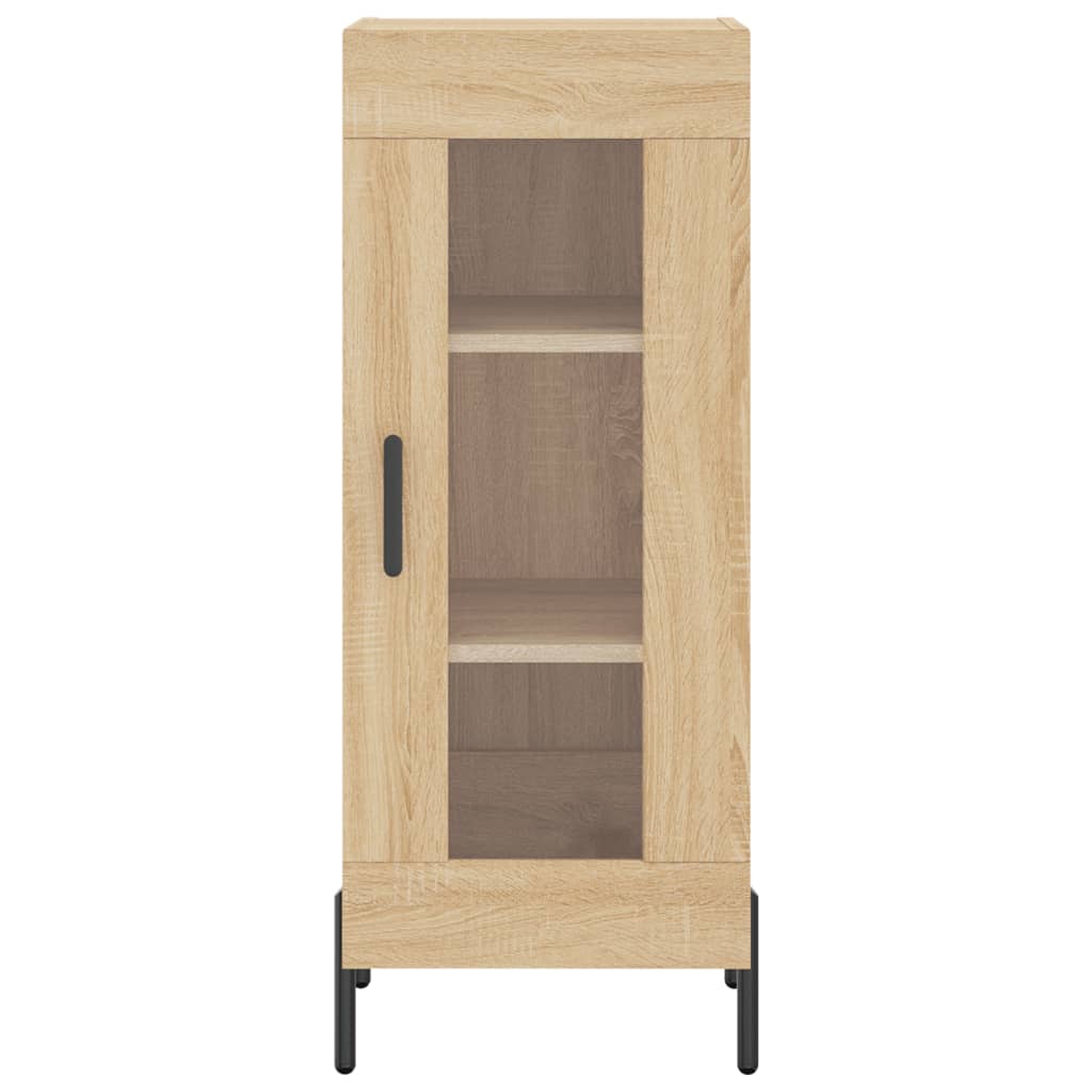 Buffet haut Chêne sonoma 34,5x34x180 cm Bois d'ingénierie - XIOS