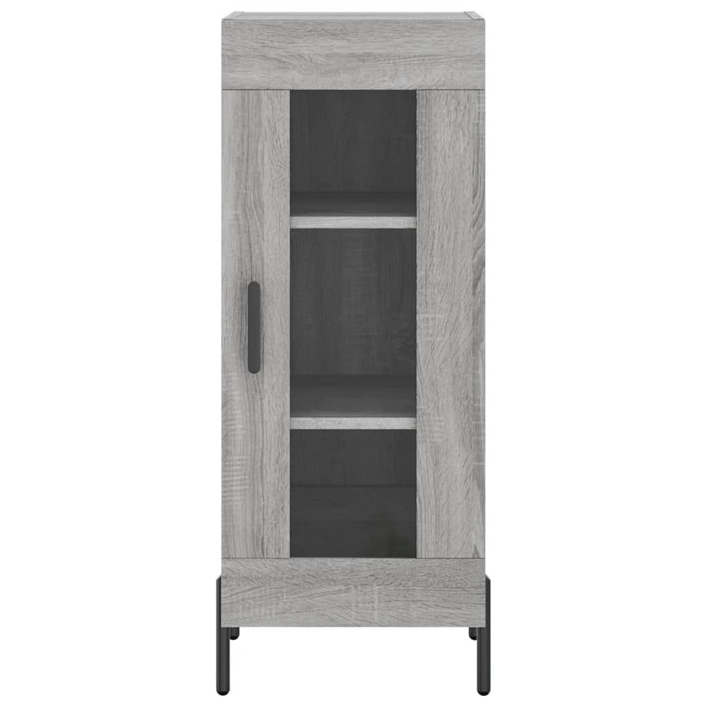 Buffet haut Sonoma gris 34,5x34x180 cm Bois d'ingénierie - XIOS