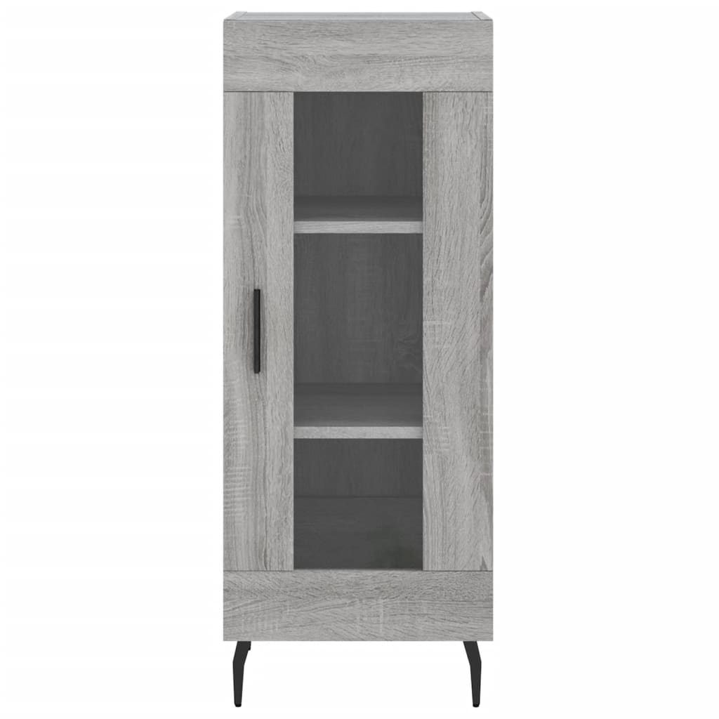 Buffet haut Sonoma gris 34,5x34x180 cm Bois d'ingénierie - XIOS