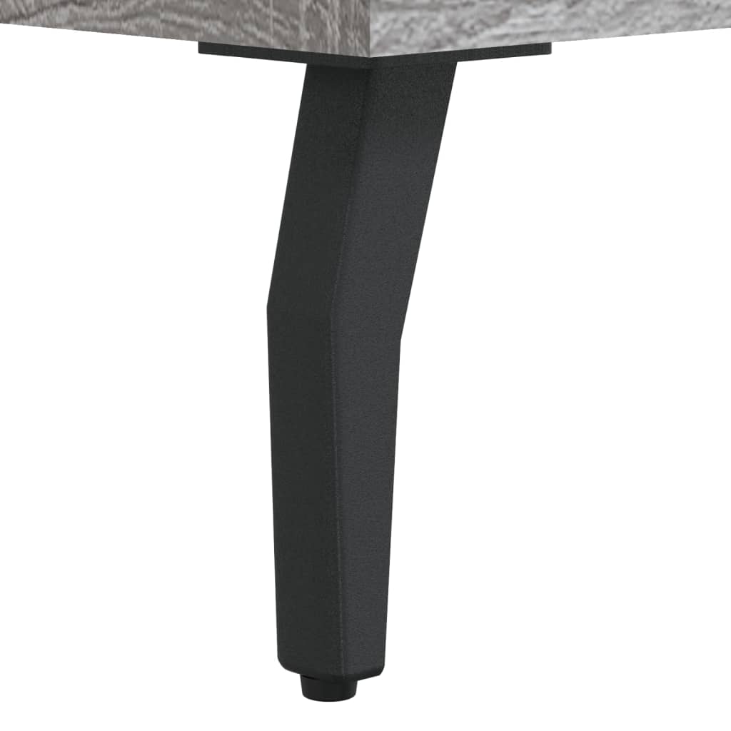 Buffet haut Sonoma gris 34,5x34x180 cm Bois d'ingénierie - XIOS