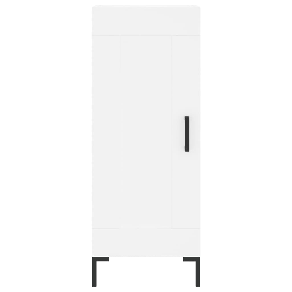 Buffet haut Blanc 34,5x34x180 cm Bois d'ingénierie - XIOS