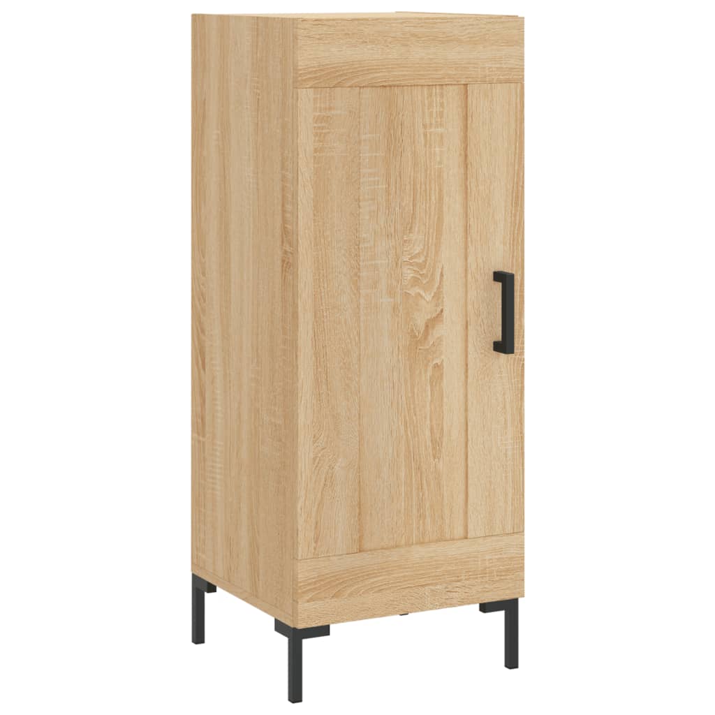 Buffet haut Chêne sonoma 34,5x34x180 cm Bois d'ingénierie - XIOS