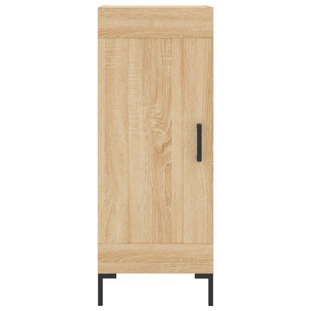 Buffet haut Chêne sonoma 34,5x34x180 cm Bois d'ingénierie - XIOS