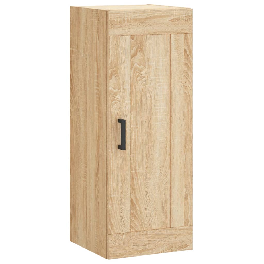Buffet haut Chêne sonoma 34,5x34x180 cm Bois d'ingénierie - XIOS