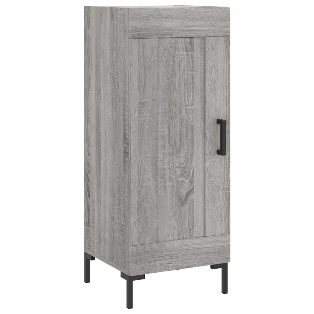 Buffet haut Sonoma gris 34,5x34x180 cm Bois d'ingénierie - XIOS