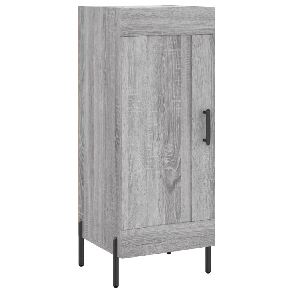 Buffet haut Sonoma gris 34,5x34x180 cm Bois d'ingénierie - XIOS