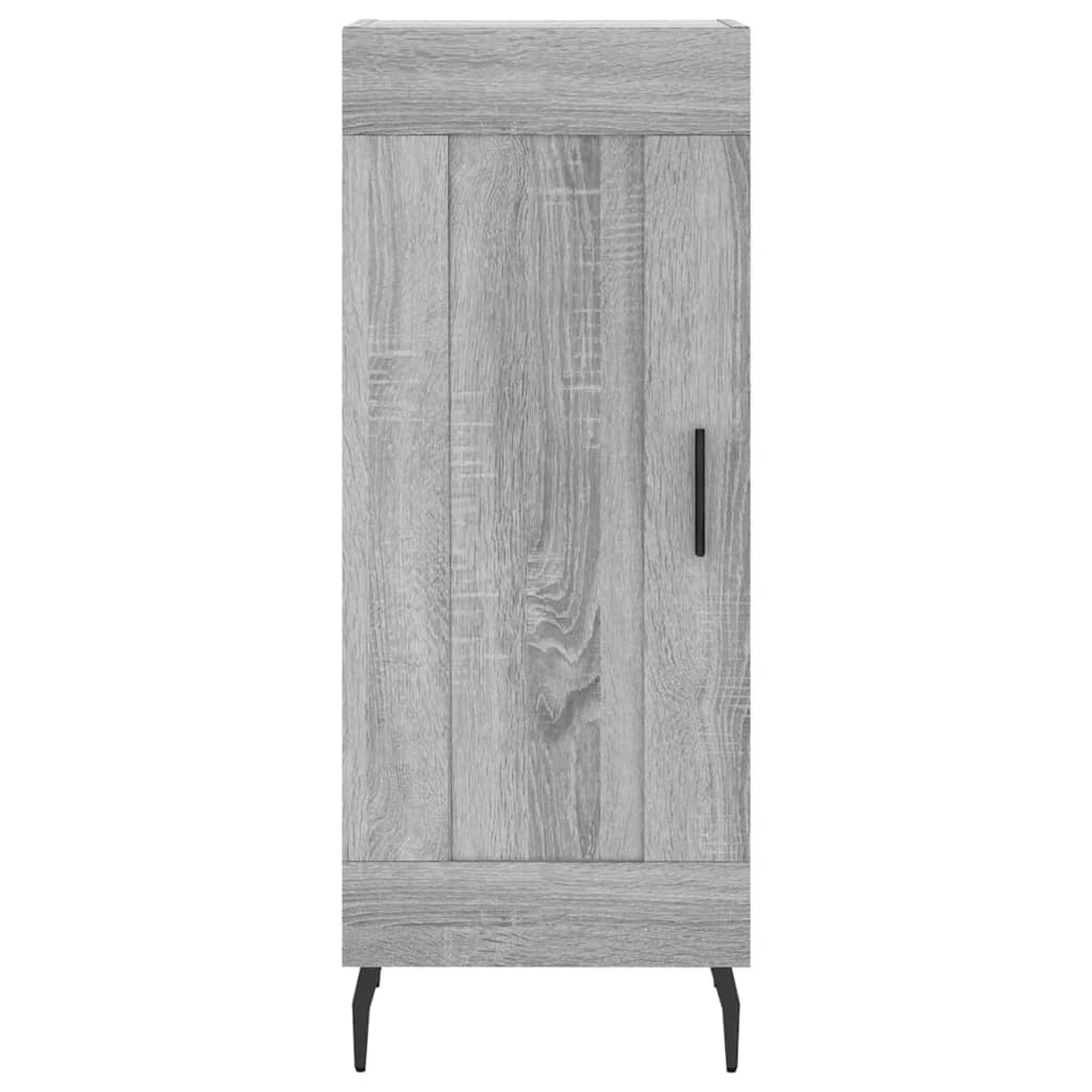 Buffet haut Sonoma gris 34,5x34x180 cm Bois d'ingénierie - XIOS