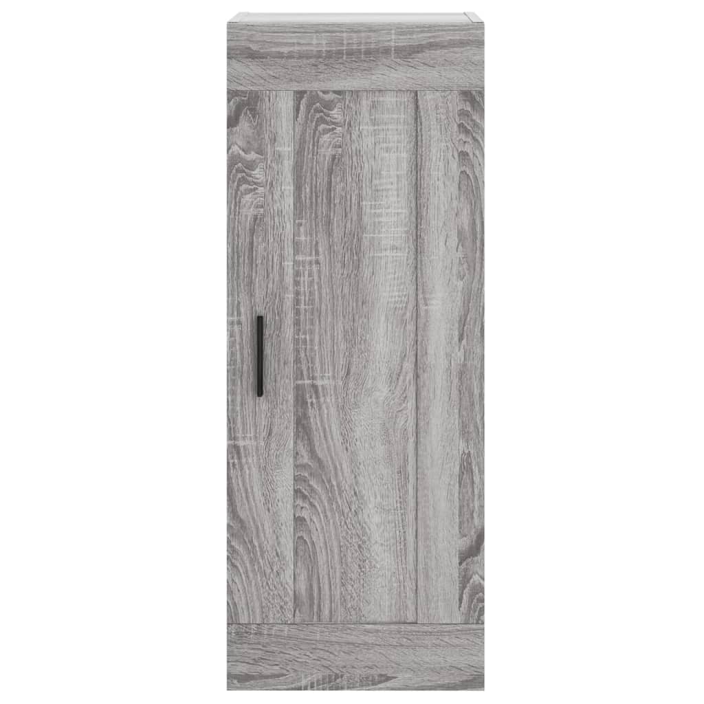 Buffet haut Sonoma gris 34,5x34x180 cm Bois d'ingénierie - XIOS