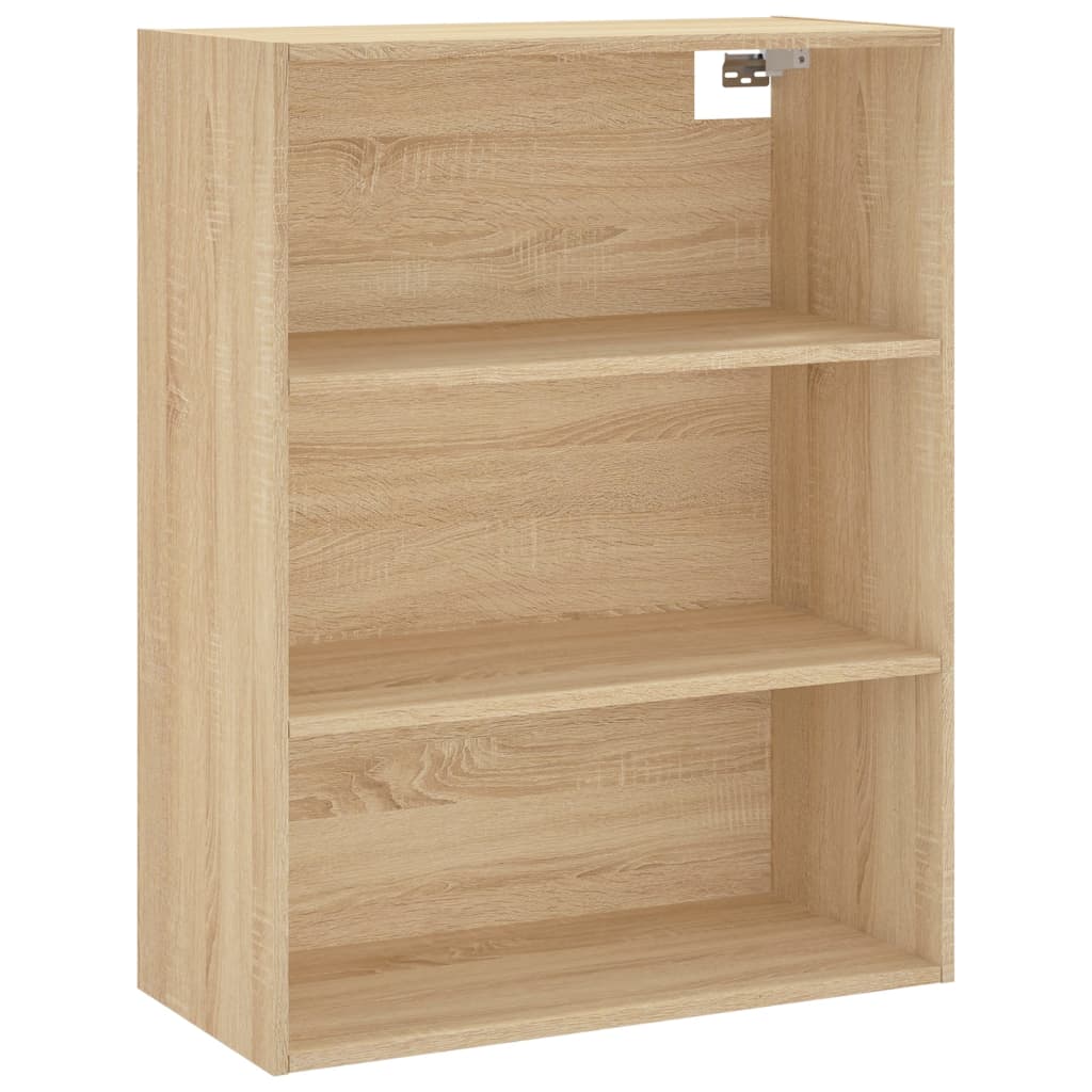 Buffet haut Chêne sonoma 69,5x34x180 cm Bois d'ingénierie - XIOS