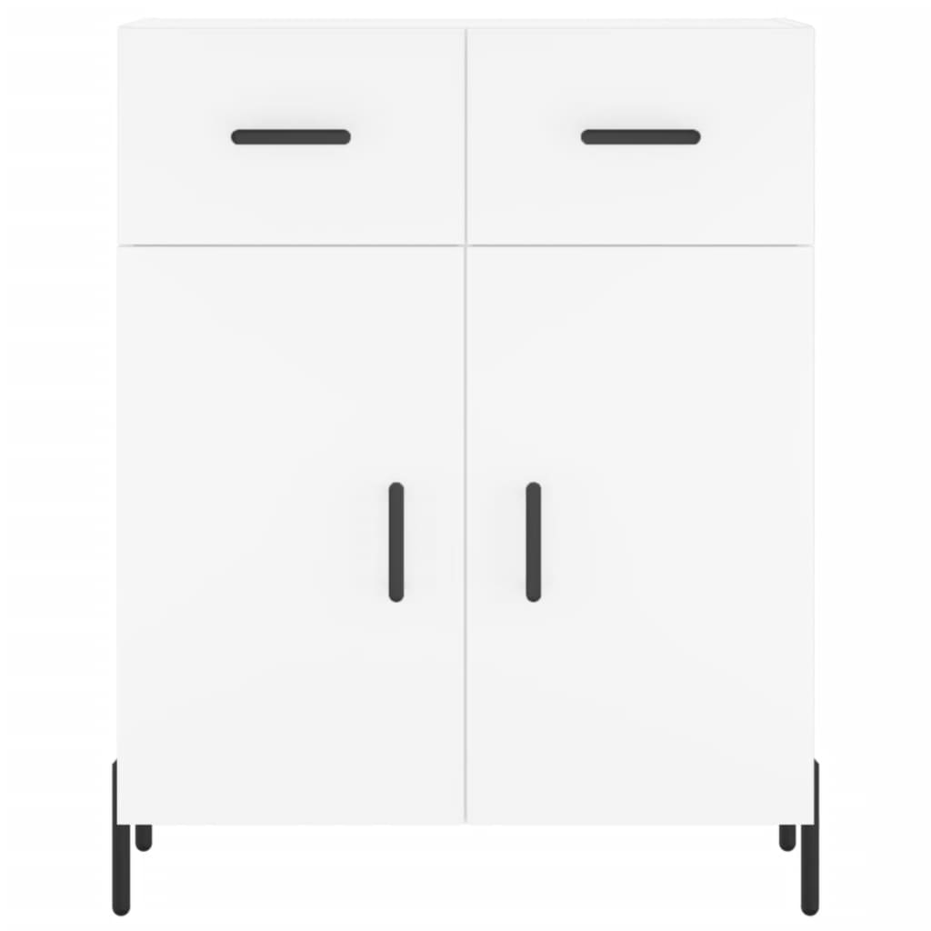 Buffet haut Blanc 69,5x34x180 cm Bois d'ingénierie - XIOS