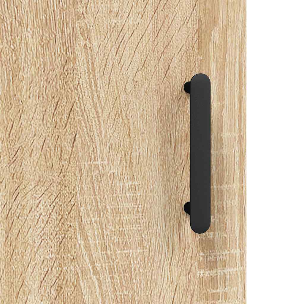 Buffet haut Chêne sonoma 69,5x34x180 cm Bois d'ingénierie - XIOS