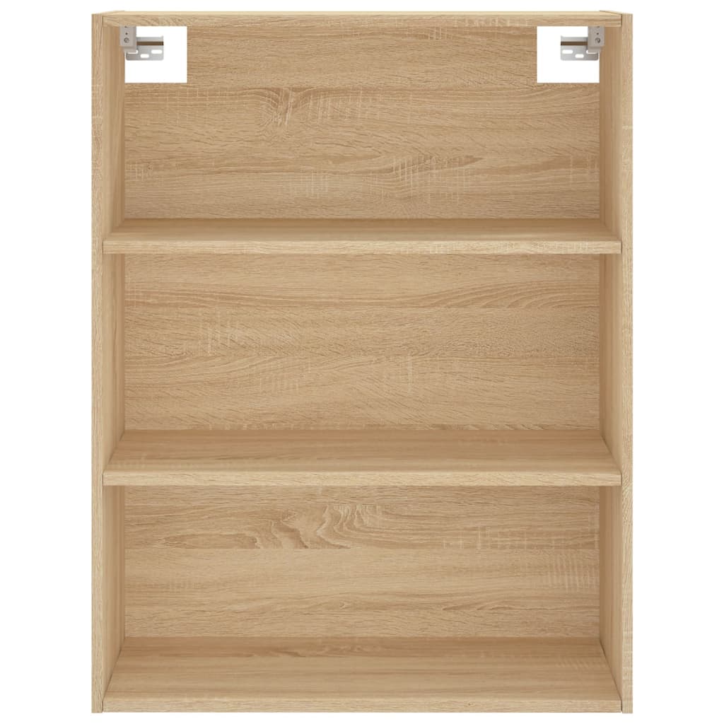 Buffet haut Chêne sonoma 69,5x34x180 cm Bois d'ingénierie - XIOS