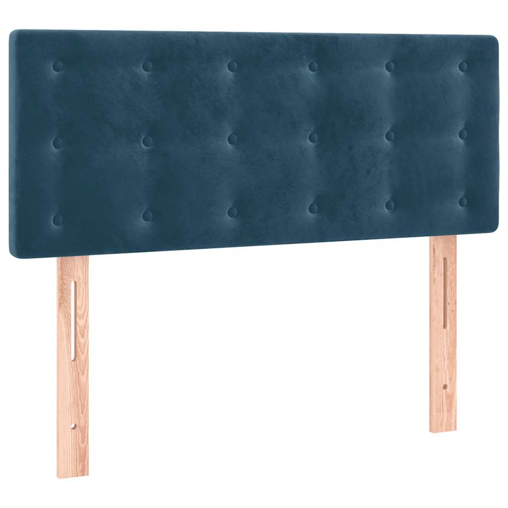 Sommier à lattes de lit avec matelas Bleu foncé 90x190 cm - XIOS