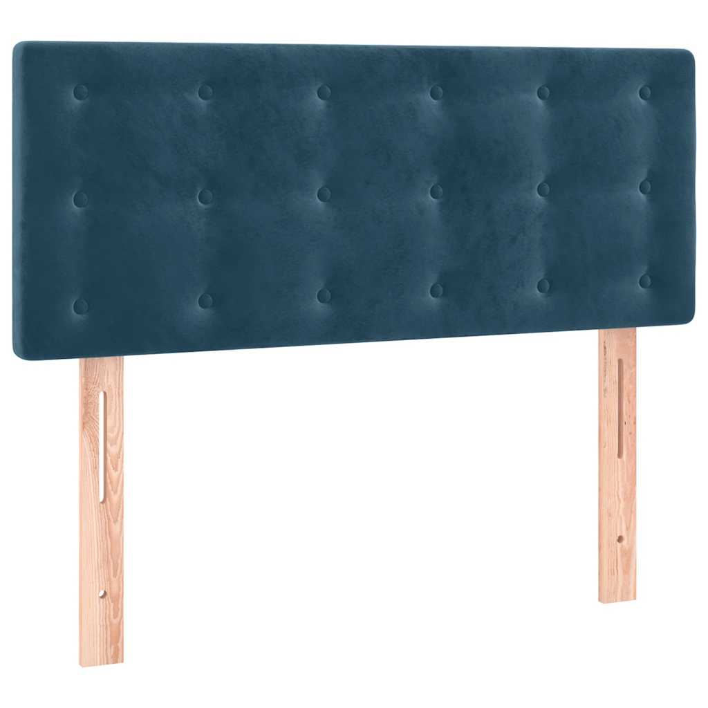 Sommier à lattes de lit avec matelas Bleu foncé 90x200 cm - XIOS