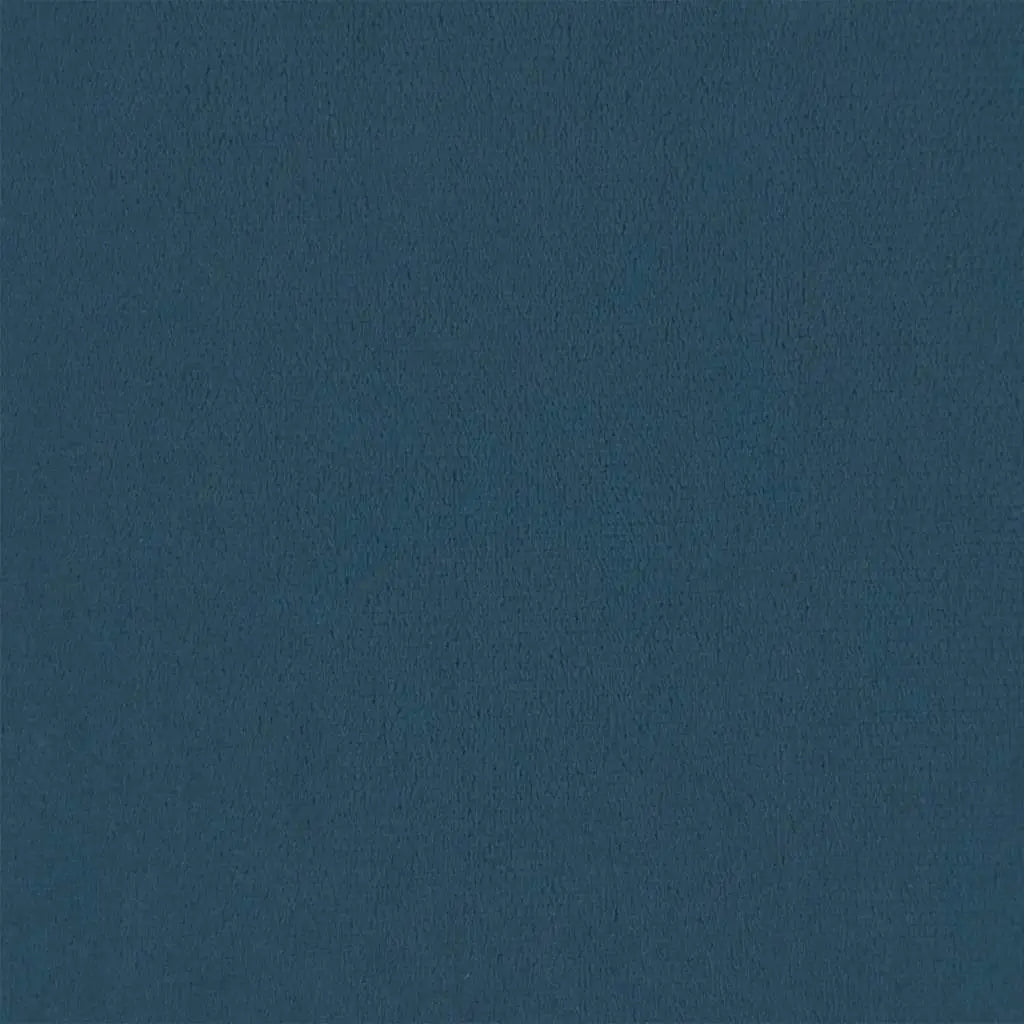 Sommier à lattes de lit et matelas Bleu foncé 140x190cm Velours - XIOS