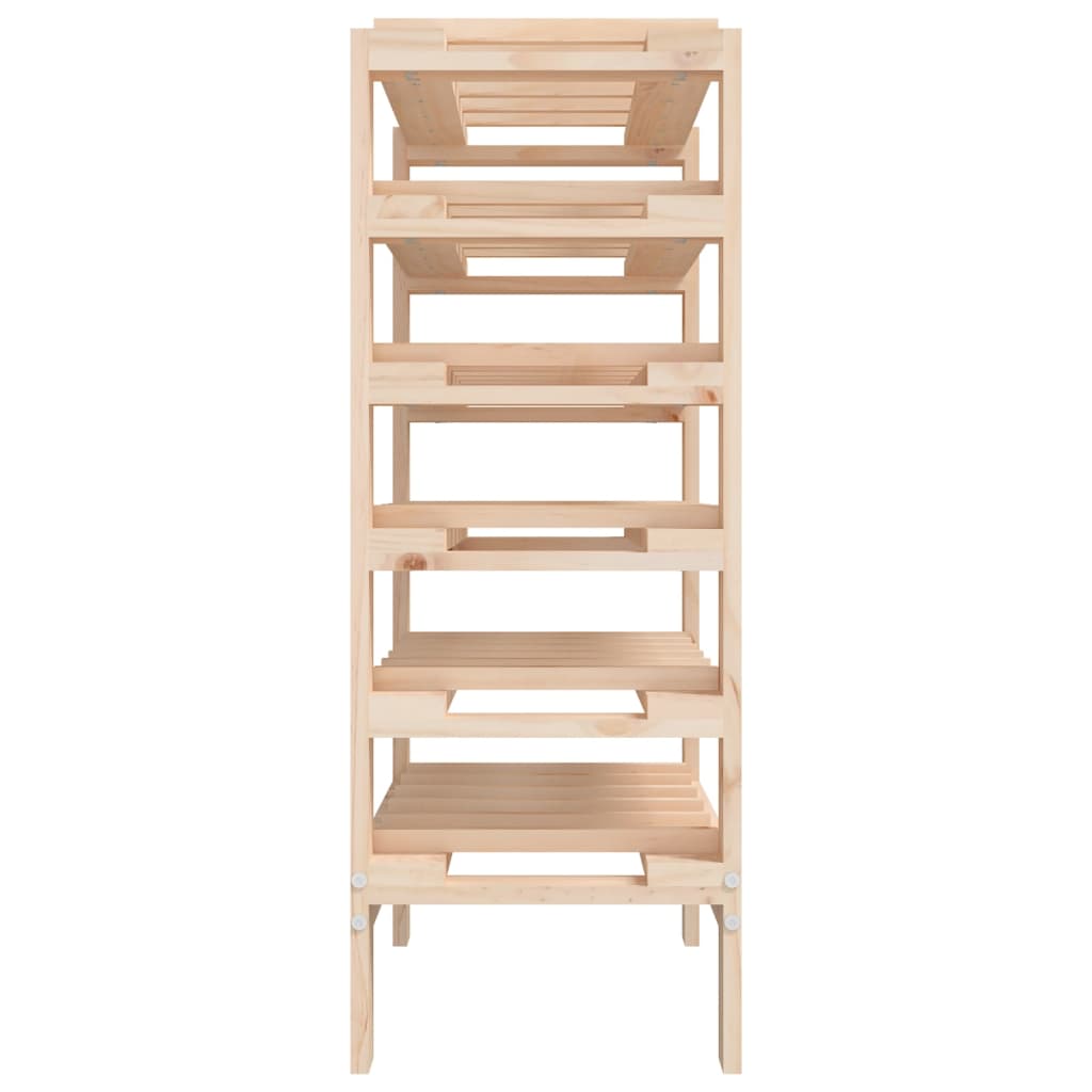 Casier à vin 61,5x30x82 cm Bois de pin massif - XIOS