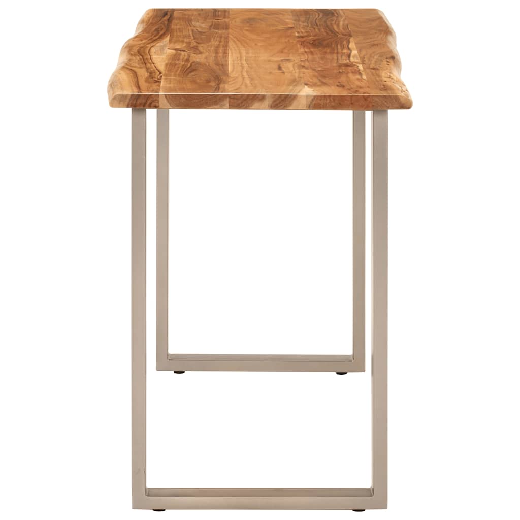 Table à dîner 110x50x76 cm Bois d'acacia solide - XIOS