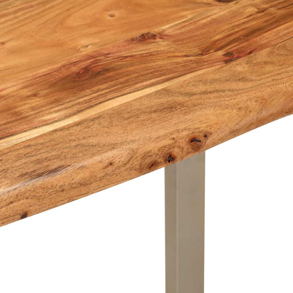 Table à dîner 110x50x76 cm Bois d'acacia solide - XIOS