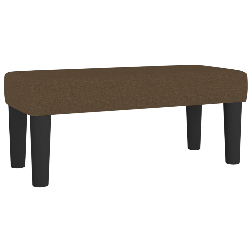 Sommier à lattes de lit avec matelas Marron foncé 100x200 cm - XIOS