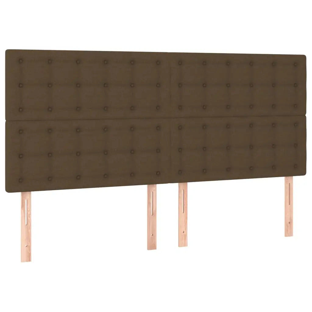 Sommier à lattes de lit avec matelas Marron foncé 160x200 cm - XIOS