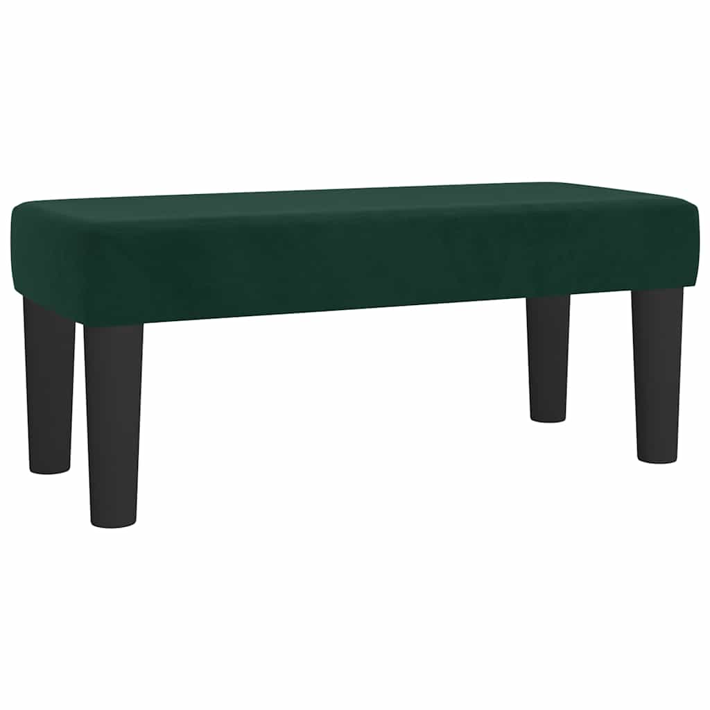 Sommier à lattes de lit avec matelas Vert foncé 90x200 cm - XIOS