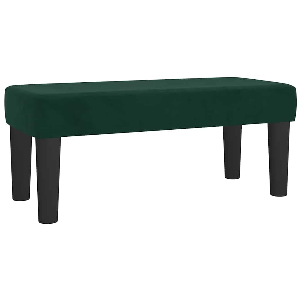 Sommier à lattes de lit avec matelas Vert foncé 90x190 cm - XIOS