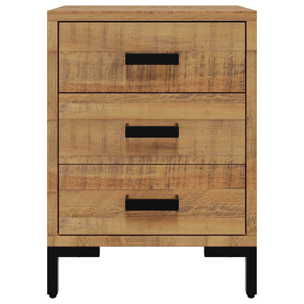 Tables de chevet 2 pcs 40x30x55 cm Bois de pin massif - XIOS