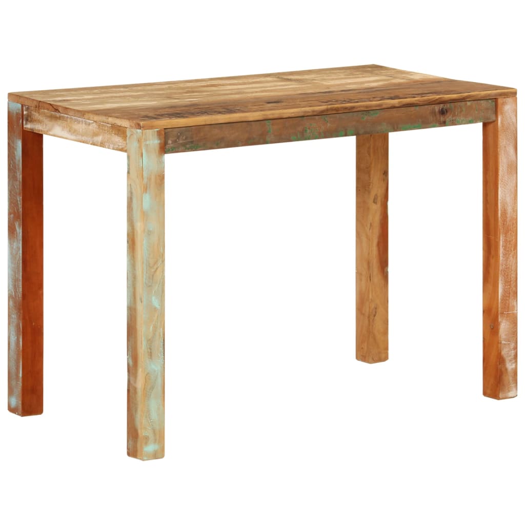 Table de salle à manger 110x55x76cm Bois massif de récupération - XIOS