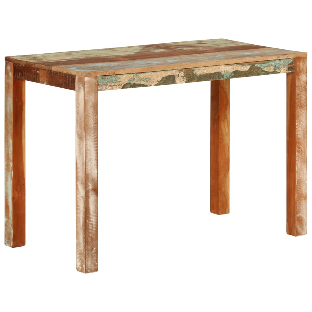 Table de salle à manger 110x55x76cm Bois massif de récupération - XIOS