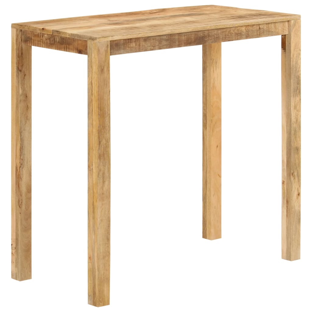 Table de bar 112x55x108 cm Bois de manguier massif - XIOS