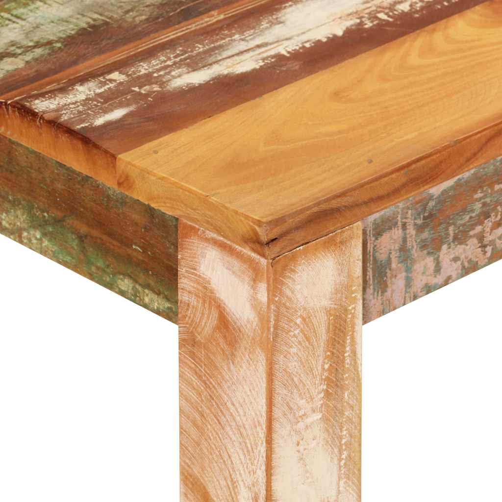 Table de bar 112x55x108 cm Bois massif de récupération - XIOS