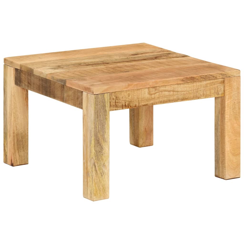 Table basse 55x55x35 cm Bois de manguier massif - XIOS