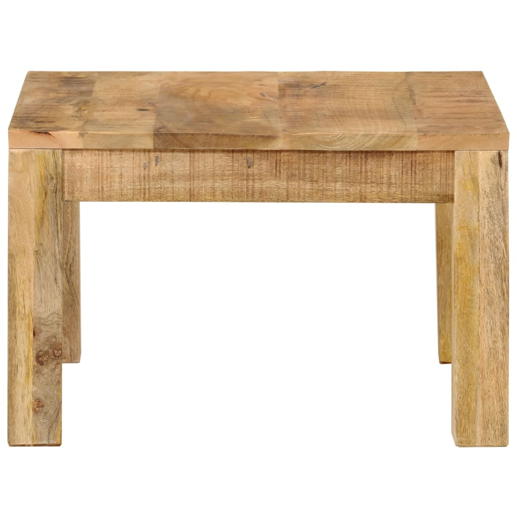 Table basse 55x55x35 cm Bois de manguier massif - XIOS