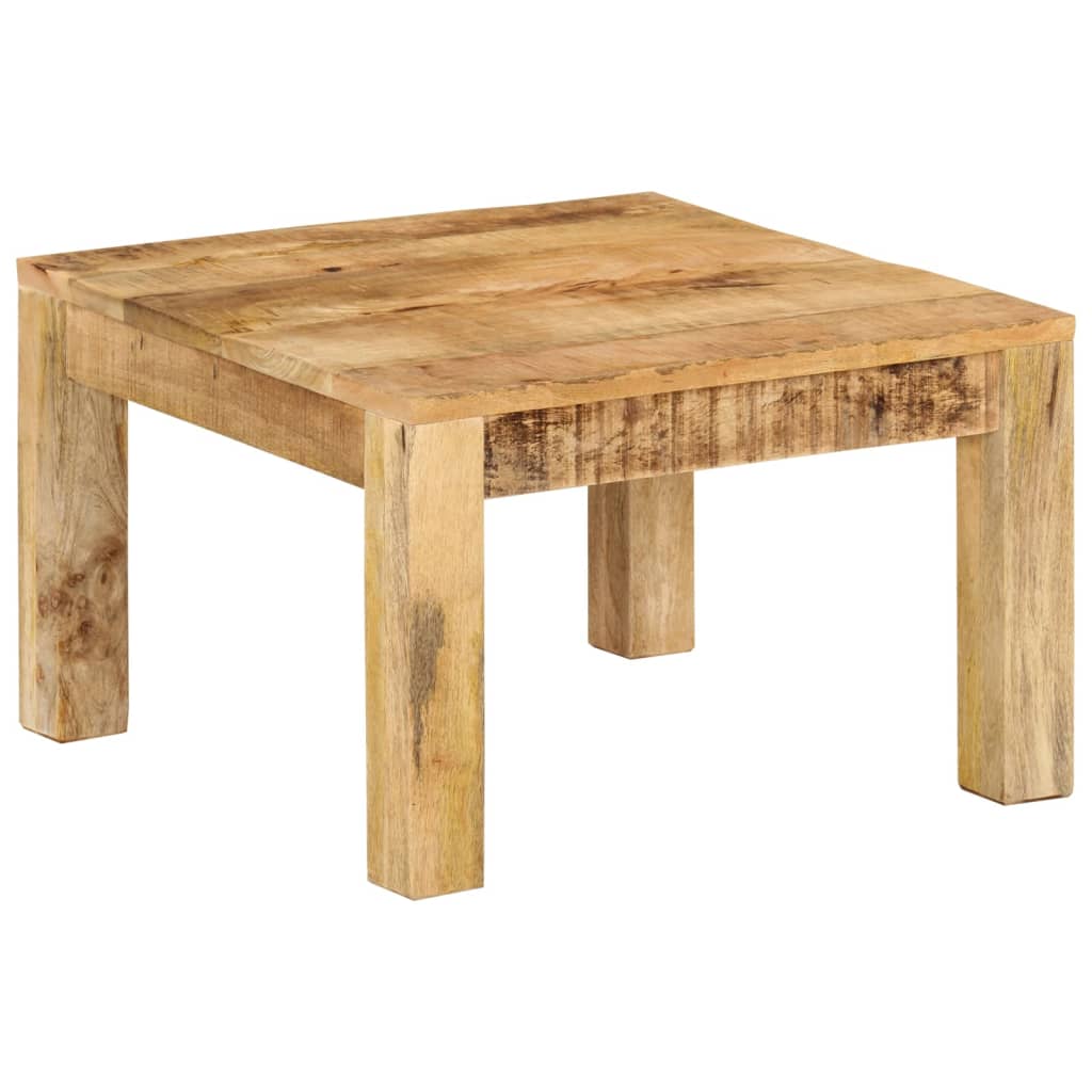Table basse 55x55x35 cm Bois de manguier massif - XIOS