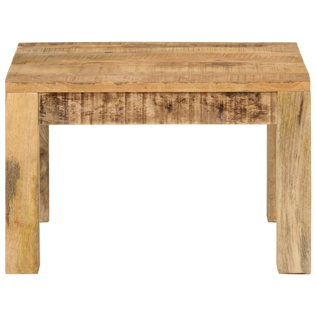 Table basse 55x55x35 cm Bois de manguier massif - XIOS