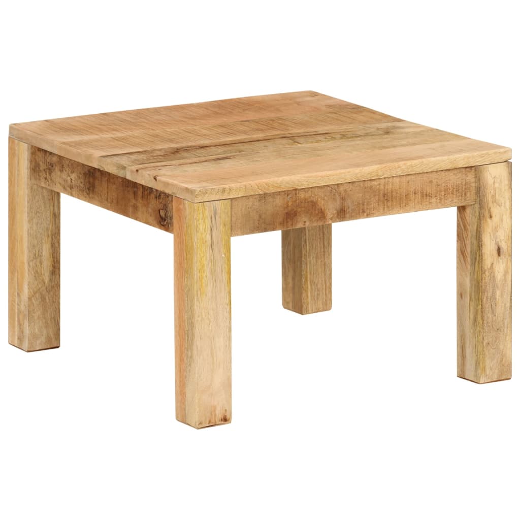 Table basse 55x55x35 cm Bois de manguier massif - XIOS