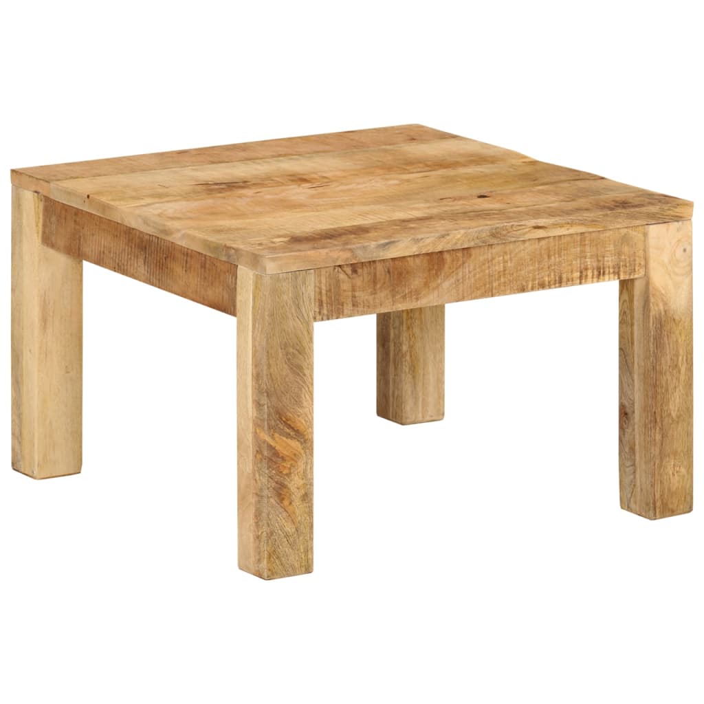 Table basse 55x55x35 cm Bois de manguier massif - XIOS