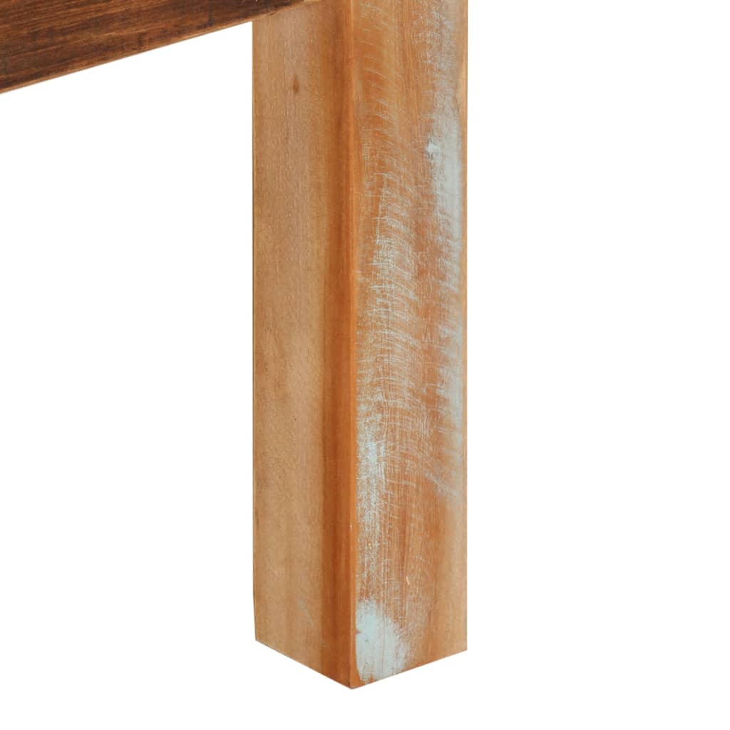 Table basse 55x55x35 cm Bois de récupération massif - XIOS