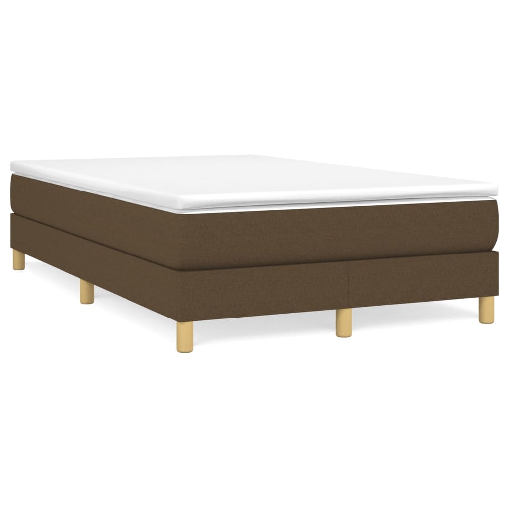 Sommier à lattes de lit avec matelas Marron foncé 120x200 cm - XIOS