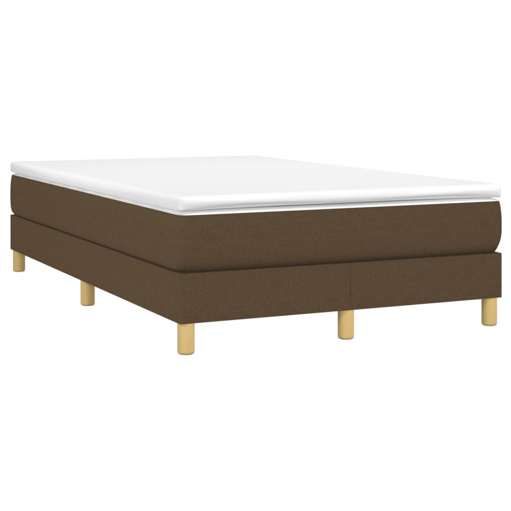 Sommier à lattes de lit avec matelas Marron foncé 120x200 cm - XIOS