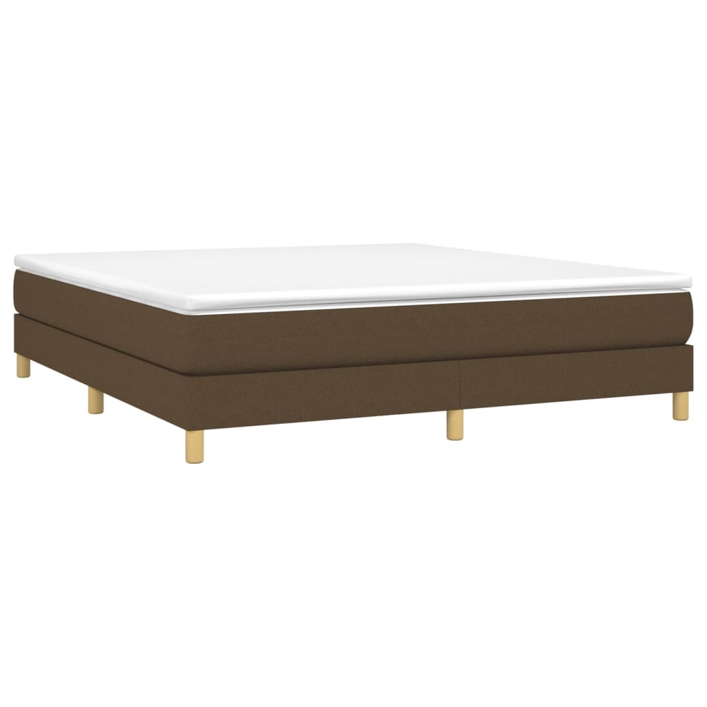 Sommier à lattes de lit avec matelas Marron foncé 160x200 cm - XIOS