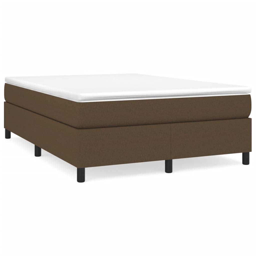 Sommier à lattes de lit avec matelas Marron foncé 140x200 cm - XIOS