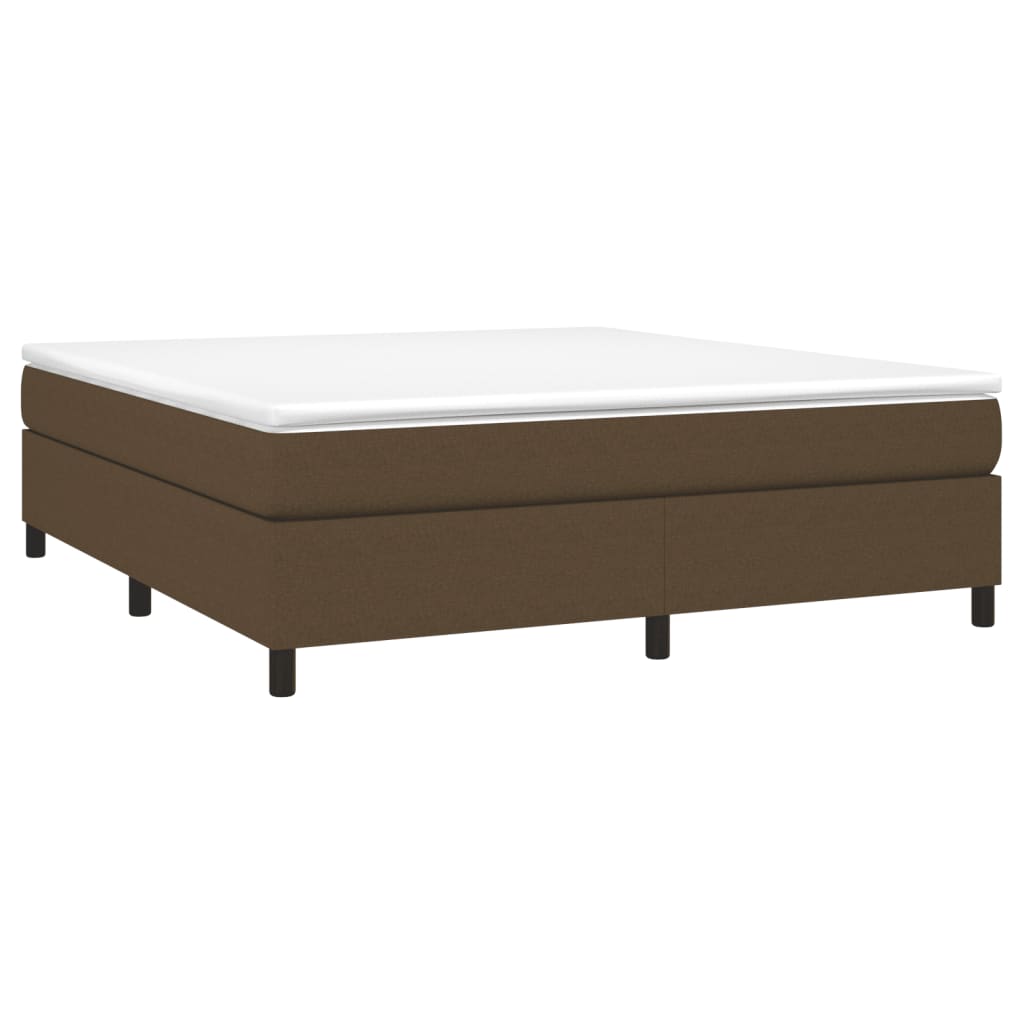 Sommier à lattes de lit avec matelas Marron foncé 160x200 cm - XIOS